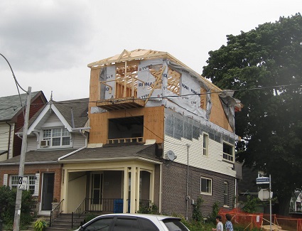 Third storey addition Toronto